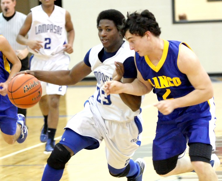 Lampasas downs Blanco 50-30